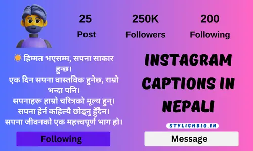 Instagram Captions In Nepali