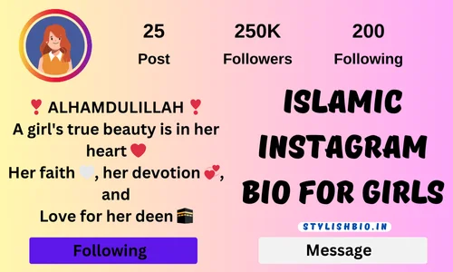 Islamic Instagram Bio For Girls