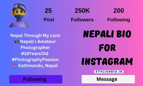 Nepali Bio For Instagram